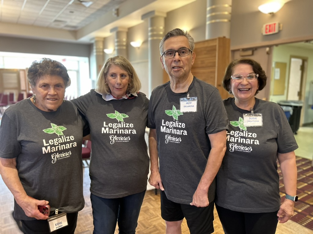 group of people at a Clubhouse event 